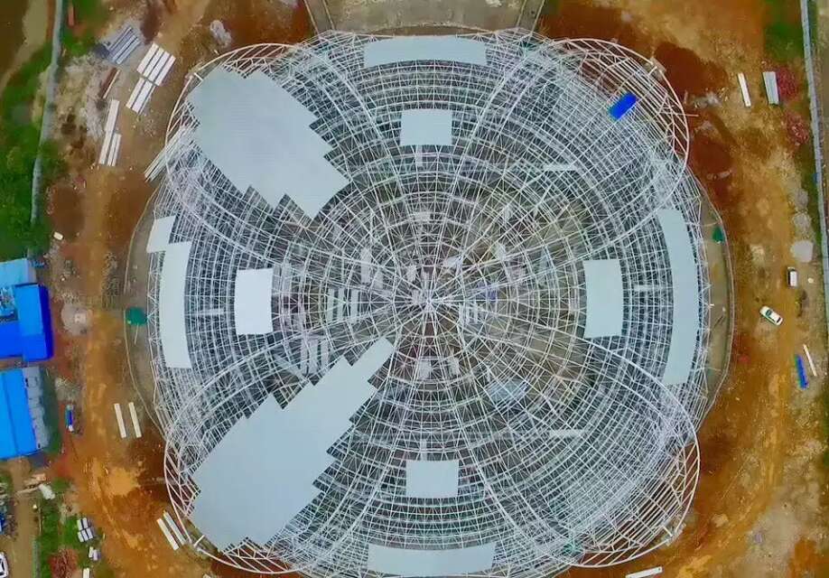 石首体育馆网架
